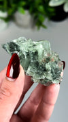 Glassy Green Fluorite with Beveled Edges from Xianghuapu Mine
