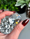 Clear Quartz Diamond Cut Faceted Gems from Brazil • Choose Between 3 Sizes!