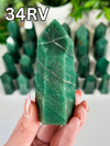 Green Aventurine Towers from Brazil • Choose Your Own! High Quality Polished Green Aventurine Towers from Brazil