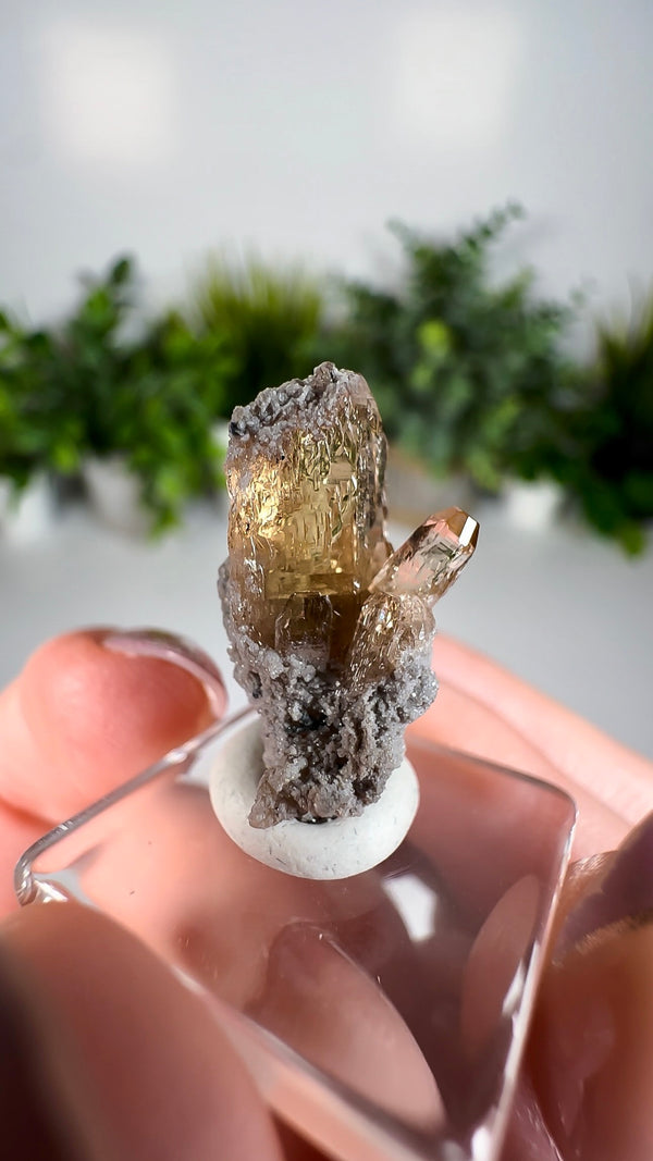 Etched Topaz from Thomas Range, Juab County, Utah, USA