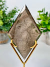 Smokey Quartz Diamond with Stand