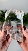 Water Clear Selenite Slab From Utah