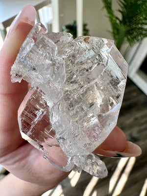 Top Quality Himalayan Hashupi Alpine Faden Quartz Specimen  WATER Clear Faden Quartz Specimen from Hashupa Epidote Occurance, Shigar Valley