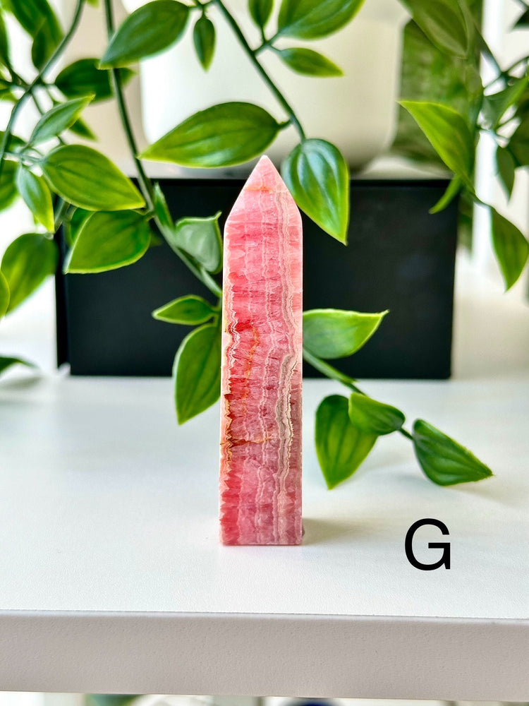 High Quality Rhodochrosite Towers / Obelisks from Argentina  Choose Your Own!  Argentina Rhodochrosite Obelisk Towers