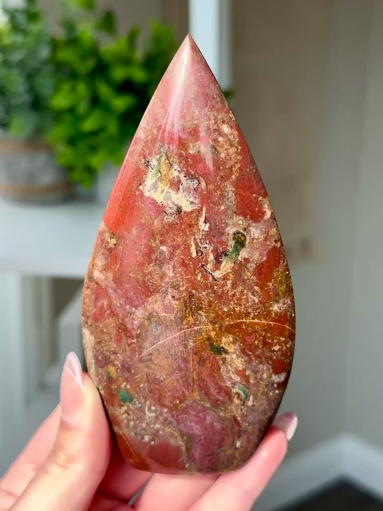 Ocean Jasper Flame Freeform #7