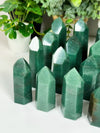 Green Aventurine Towers from Brazil • Choose Your Own! High Quality Polished Green Aventurine Towers from Brazil
