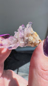 Amethyst "Flowers" with Sceptres, Reverse Sceptres & Calcite Associations on Matrix from "La Troje" Mine in Veracruz, Mexico (New Find!)
