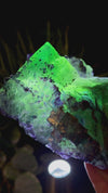 Octahedral Green, Purple & Blue Fluorite With Second Generation Purple Cubic Fluorite Crystallization and Pyrite Associations from Huaiyu Mountain, Shangrao City, Jiangxi Province, China