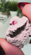 Scarlet Emerald on Rhyolite Matrix (Red Beryl/Bixbite) from Thomas Range, Utah