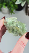 Glassy Apple Green Fluorite with Beveled Edges from Xianghuapu Mine