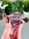 Rainbow Fluorite Corner Cut Cubes • Choose Your Own!