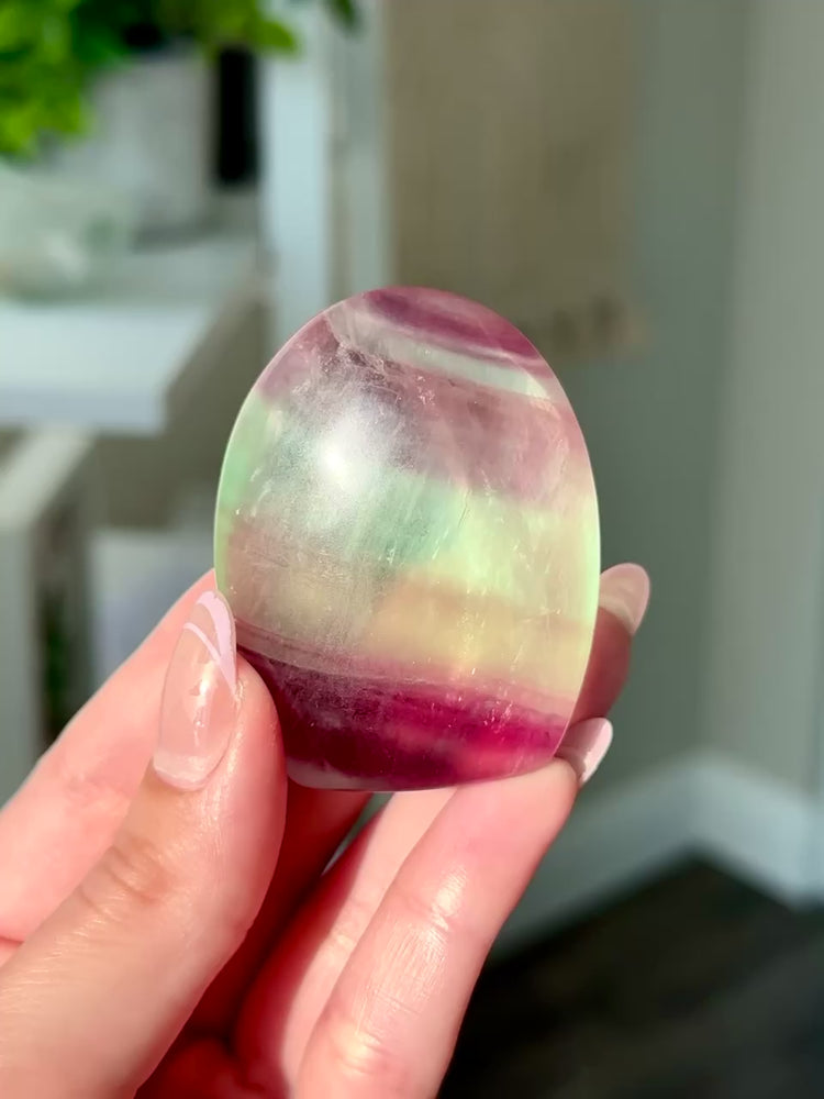 Rainbow Fluorite Free Form #7