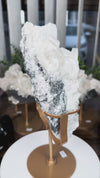 Sandwich Calcite Specimen with Custom Display Base from Fujian, China • UV Reactive!
