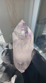 Streep Mine Amethyst With Keyhole & Enhydro