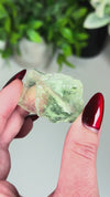 Glassy Apple Green Fluorite with Beveled Edges from Xianghuapu Mine
