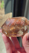 Pink Amphibole Quartz with Lodalite from Itacambira, Brazil
