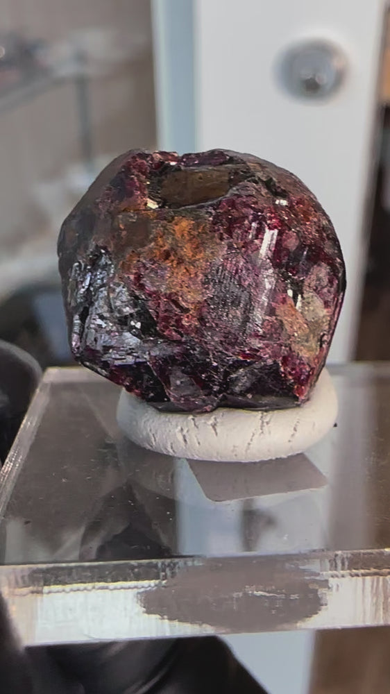 Gemmy Garnet Specimen From River Valley Mine, Ontario #1