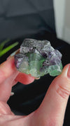 Octahedral Green, Purple & Blue Fluorite With Second Generation Purple Cubic Fluorite Crystallization and Pyrite Associations from Huaiyu Mountain, Shangrao City, Jiangxi Province, China