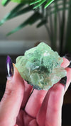 Glassy Apple Green Fluorite with Beveled Edges from Xianghuapu Mine