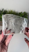 Water Clear Selenite Slab From Utah