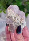 Lavender Calcite with Chalcopyrite from Daye, Hubei, China