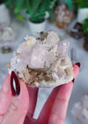 Lavender Calcite with Chalcopyrite from Daye, Hubei, China