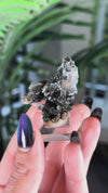 Black Phantom Quartz Specimen from Piedra Parada, Veracruz, Mexico