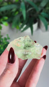 Glassy Apple Green Fluorite with Beveled Edges from Xianghuapu Mine