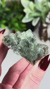Glassy Green Fluorite with Beveled Edges from Xianghuapu Mine