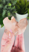 Himalayan Pink Samadhi Quartz Cluster