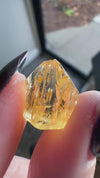 UV Reactive Imperial "Chrome" Topaz Specimen from Zambia • 3.28g