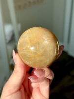 Peach Moonstone Sphere #3